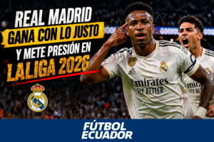 El Real Madrid gana «a lo Madrid»: Sufriendo, pero sin soltar el sueño de LaLiga