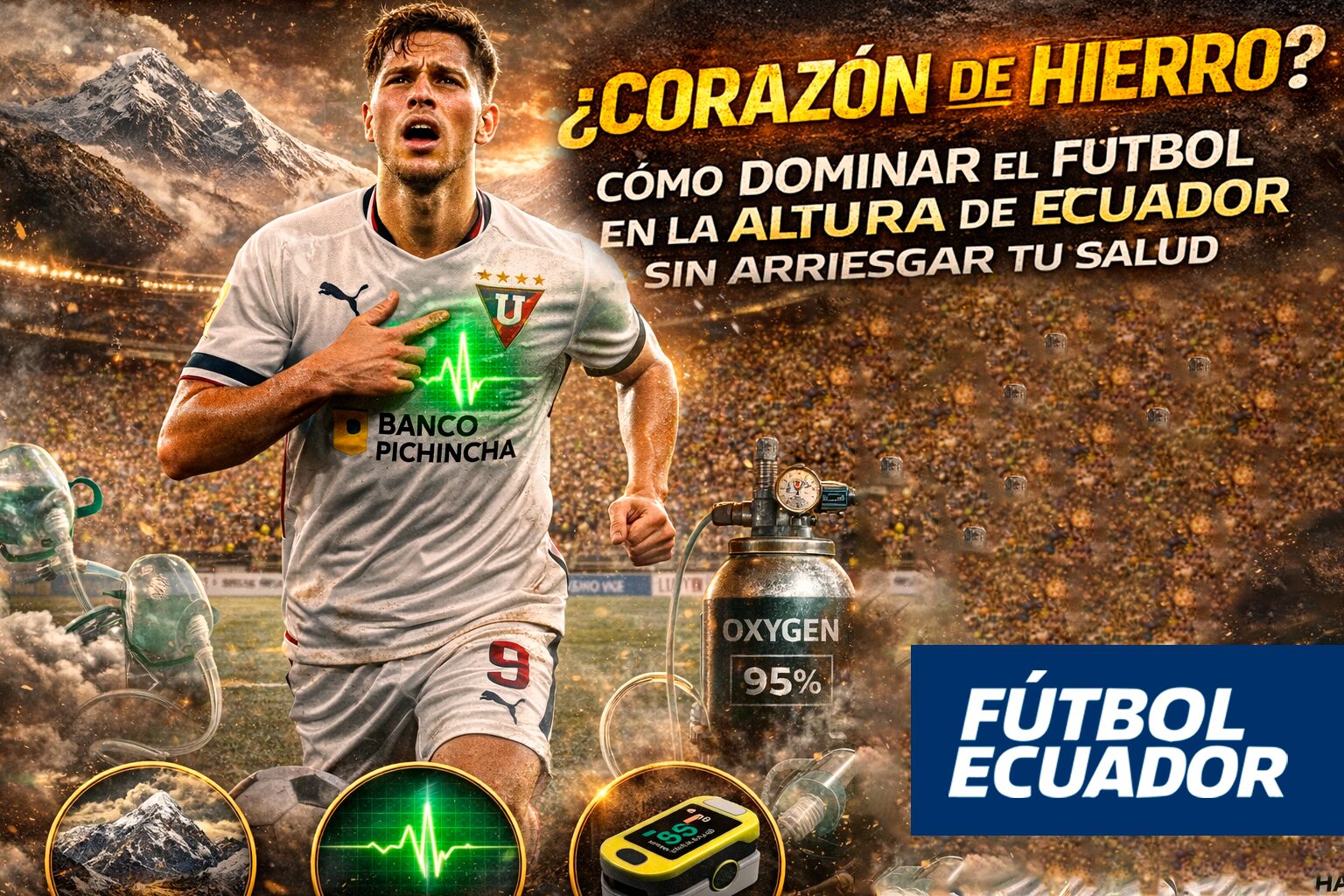 Salud en el deporte Ecuador: ¡Rinde como crack y evita lesiones!